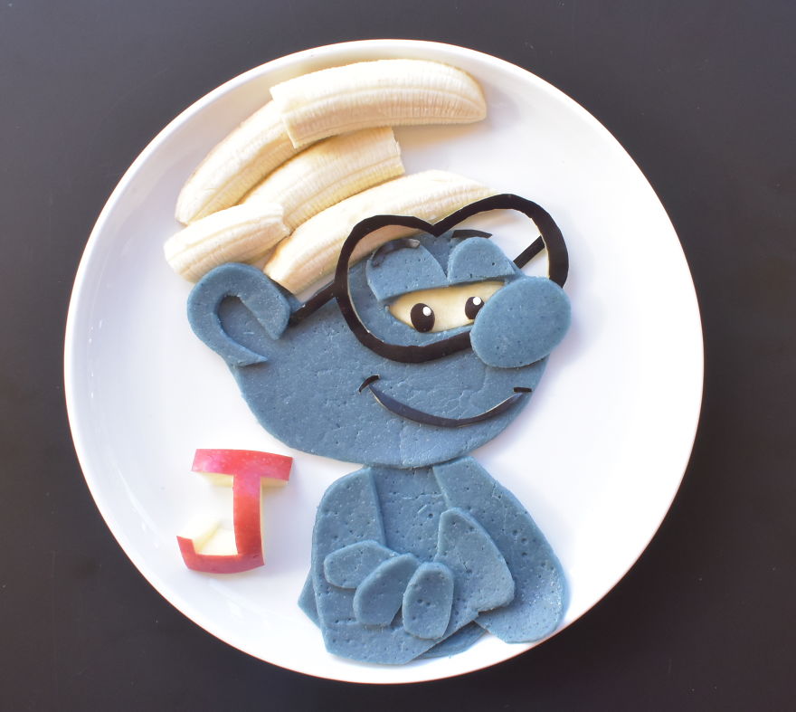 I Turn My Son’s Healthy Organic Meals Into His Favourite Cartoon Characters (Part 5)