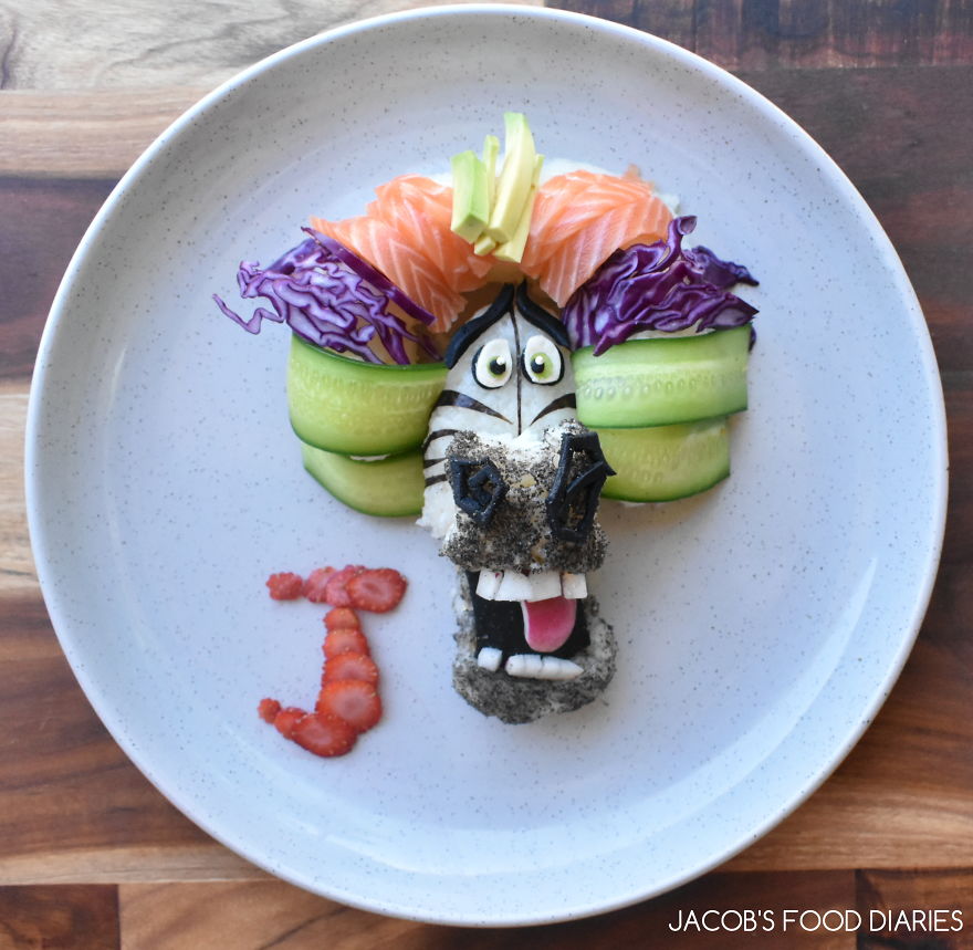 I Turn My Son’s Healthy Organic Meals Into His Favourite Cartoon Characters (Part 5)