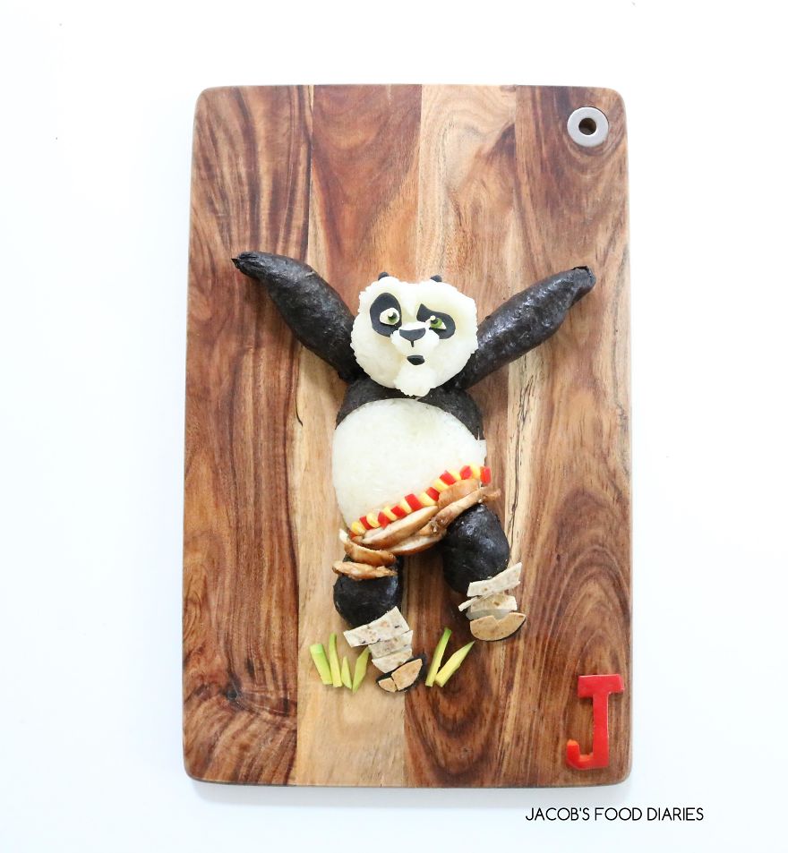 I Turn My Son’s Healthy Organic Meals Into His Favourite Cartoon Characters (Part 5)