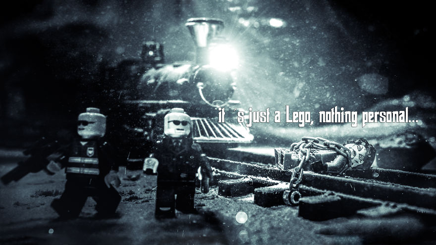 It&#8217;s Just A Lego: I Create Lego Compositions That Let You Guess The Stories Behind Them