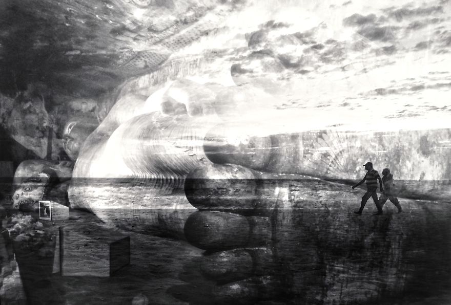 Surreal Travel Pictures Using Huawei P10 And Double Exposure Effect