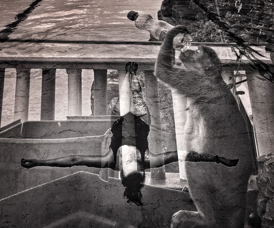 Surreal Travel Pictures Using Huawei P10 And Double Exposure Effect