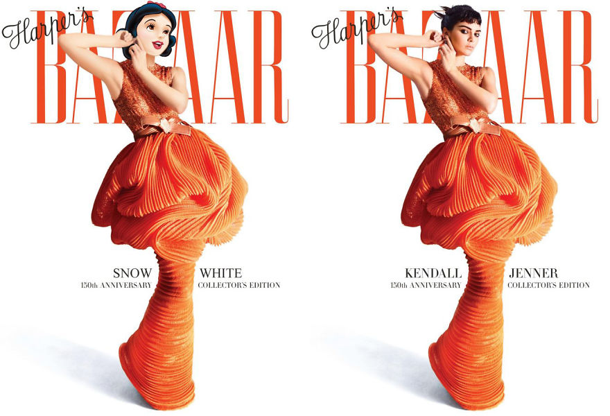 Disney Characters On The Covers Of Fashion Magazines Disney Characters On The Covers Of Fashion Magazines