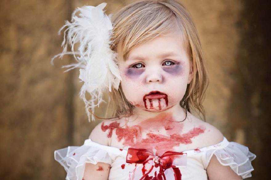 Photographer Makes Images Of Zombie Children And The Result Is To Give Chills Photographer Makes Images Of Zombie Children And The Result Is To Give Chills