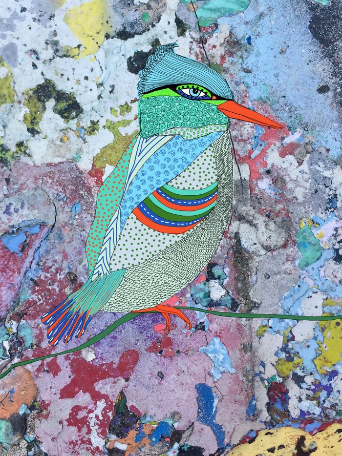 I Use Photos Of Berlin Wall Splinters As Background For My Drawings I Use Photos Of Berlin Wall Splinters As Background For My Drawings