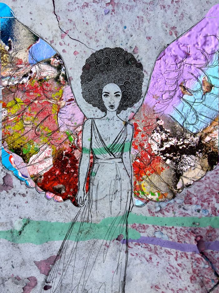 I Use Photos Of Berlin Wall Splinters As Background For My Drawings I Use Photos Of Berlin Wall Splinters As Background For My Drawings