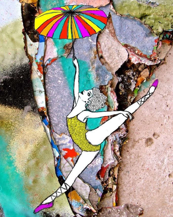 I Use Photos Of Berlin Wall Splinters As Background For My Drawings I Use Photos Of Berlin Wall Splinters As Background For My Drawings