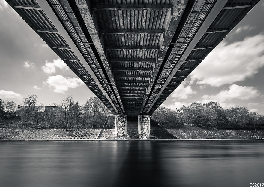 Under The Bridge: I Photographed 14 Bridges In Lithuania’s Capital Vilnius From Below Under The Bridge: I Photographed 14 Bridges In Lithuania’s Capital Vilnius From Below