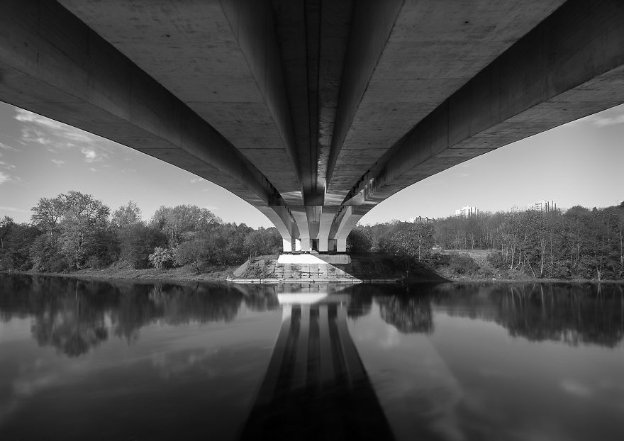 Under The Bridge: I Photographed 14 Bridges In Lithuania’s Capital Vilnius From Below Under The Bridge: I Photographed 14 Bridges In Lithuania’s Capital Vilnius From Below