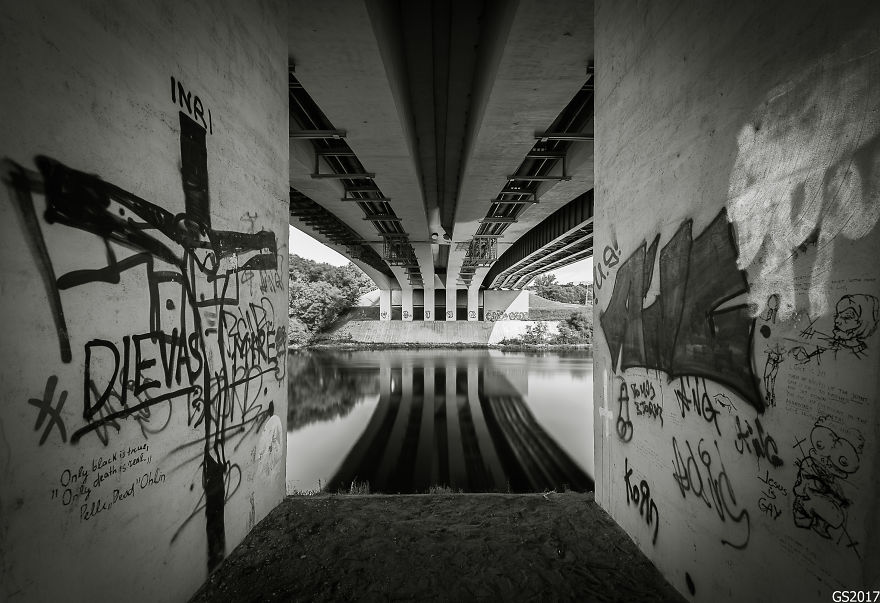 Under The Bridge: I Photographed 14 Bridges In Lithuania’s Capital Vilnius From Below Under The Bridge: I Photographed 14 Bridges In Lithuania’s Capital Vilnius From Below