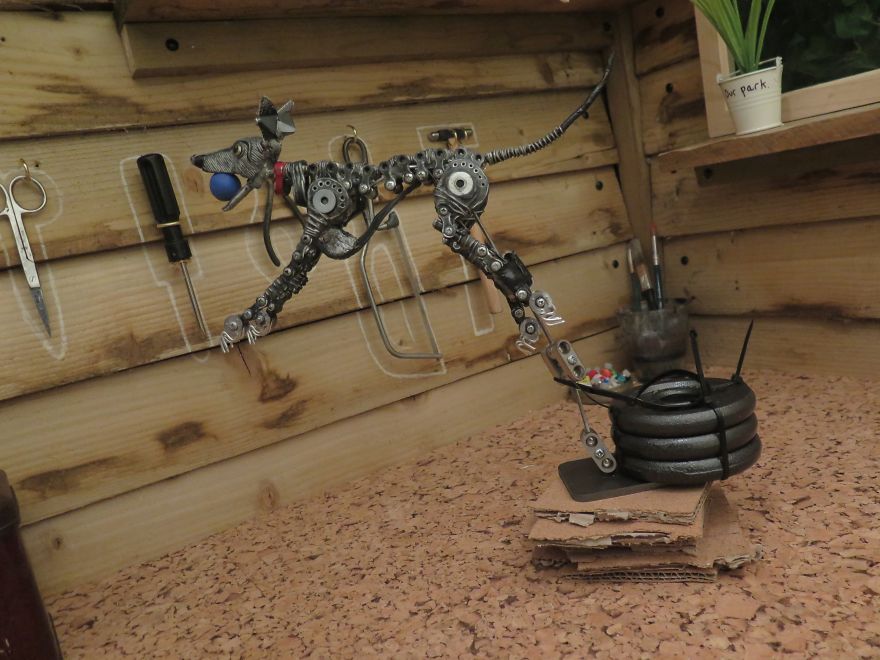 Bitz The Whippet Made From Random Stuff Bitz The Whippet Made From Random Stuff