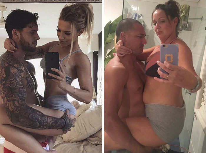 Woman Continues To Hilariously Recreate Celebrity Instagram Photos (76 Pics)