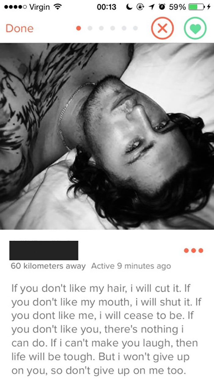 150 Examples of the Funniest Tinder Profiles That Will Make You Look Twice 150 Examples of the Funniest Tinder Profiles That Will Make You Look Twice