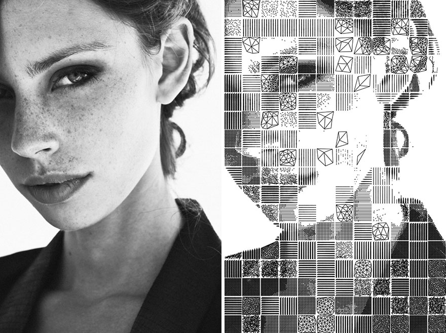 I Wrote An Algorithm That Transforms Photos Into Mosaics, And My Bot Draws Them For Me