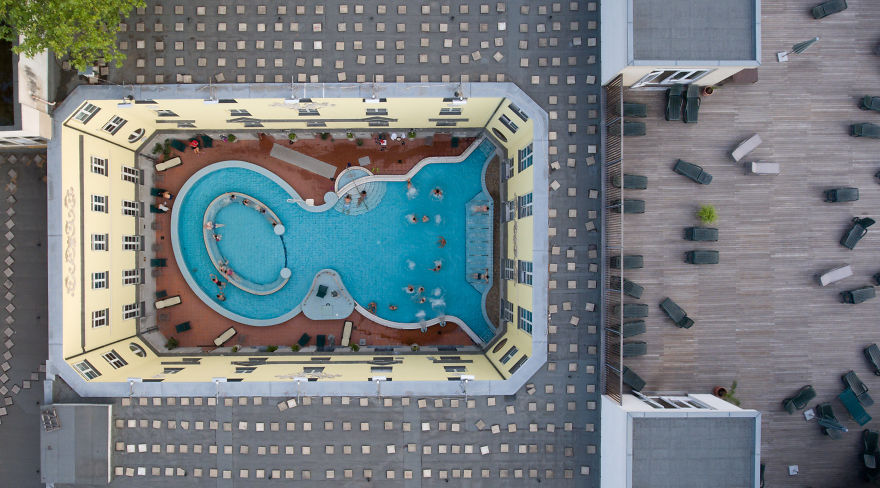 Spectacular Bird’s Eye View Of Extraordinary Pools In Budapest, Spa Capital Of The World, As You’ve Never Seen It Before Spectacular Bird’s Eye View Of Extraordinary Pools In Budapest, Spa Capital Of The World, As You’ve Never Seen It Before