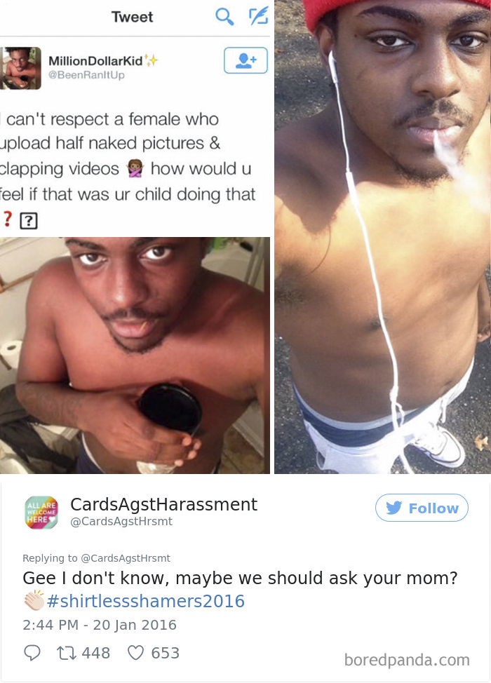 Woman Gets Sick Of Hypocritical Shirtless Men On Social Media, Starts Exposing Them One By One
