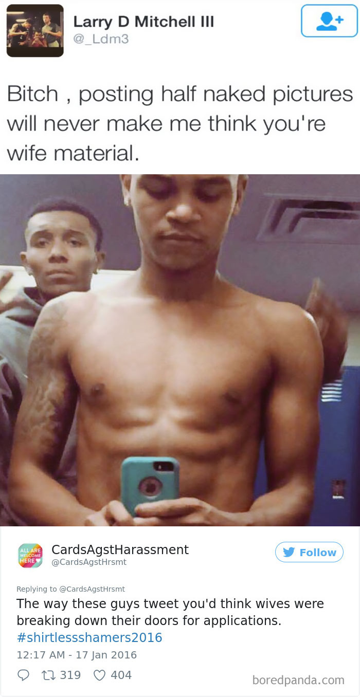 Woman Gets Sick Of Hypocritical Shirtless Men On Social Media, Starts Exposing Them One By One