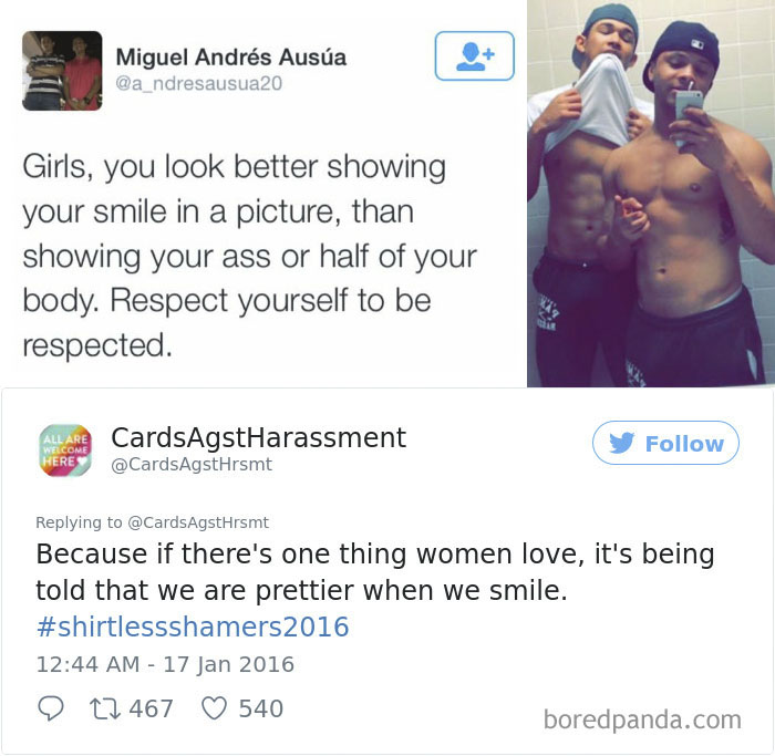 Woman Gets Sick Of Hypocritical Shirtless Men On Social Media, Starts Exposing Them One By One
