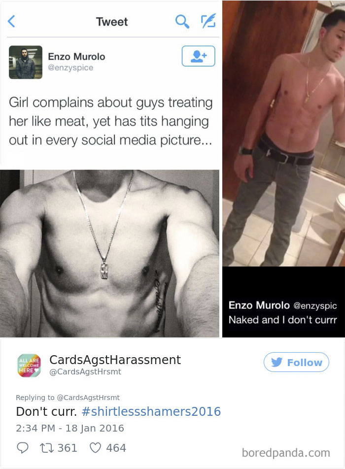 Woman Gets Sick Of Hypocritical Shirtless Men On Social Media, Starts Exposing Them One By One