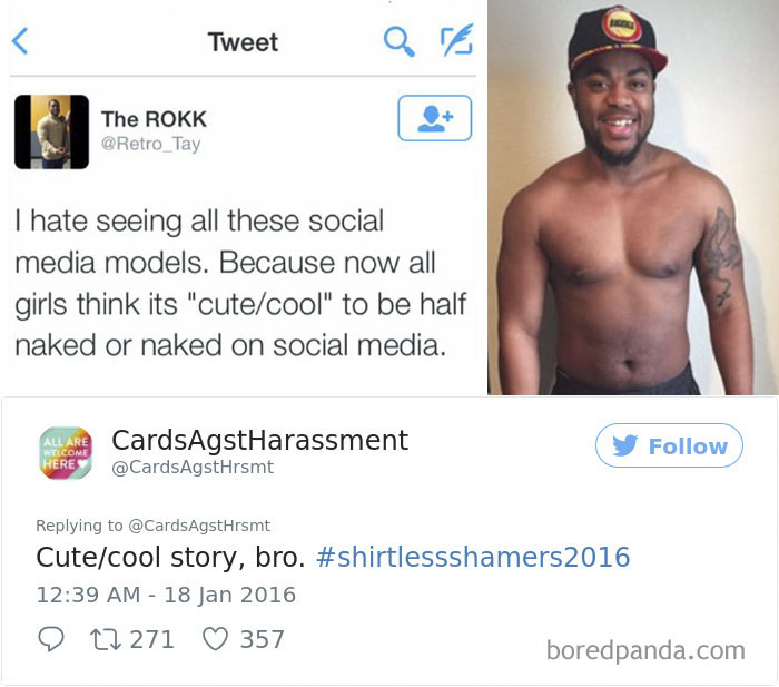 Woman Gets Sick Of Hypocritical Shirtless Men On Social Media, Starts Exposing Them One By One