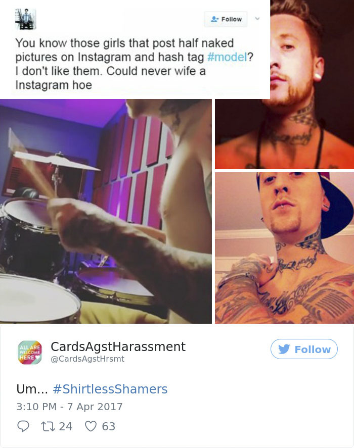 Woman Gets Sick Of Hypocritical Shirtless Men On Social Media, Starts Exposing Them One By One