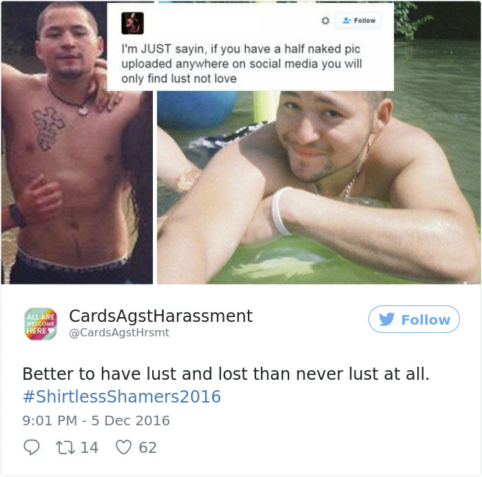 Woman Gets Sick Of Hypocritical Shirtless Men On Social Media, Starts Exposing Them One By One