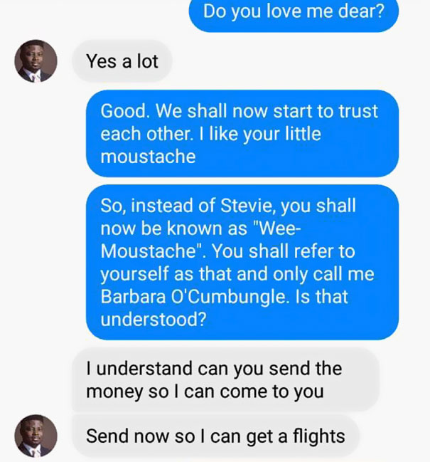 Woman Shuts Down Scammer In The Most Hilarious Way Woman Shuts Down Scammer In The Most Hilarious Way