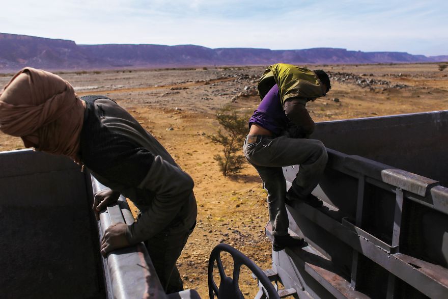 Freight Train Hopping In Mauritania: 4000 Kilometers In A Cargo Carriage With Local Shepherds And Their Sheep Freight Train Hopping In Mauritania: 4000 Kilometers In A Cargo Carriage With Local Shepherds And Their Sheep