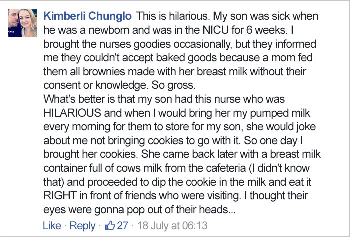 Mom Uses Breast Milk To Make Brownies For School Bake Sale, Doesn’t Expect Reaction Like This Mom Uses Breast Milk To Make Brownies For School Bake Sale, Doesn’t Expect Reaction Like This