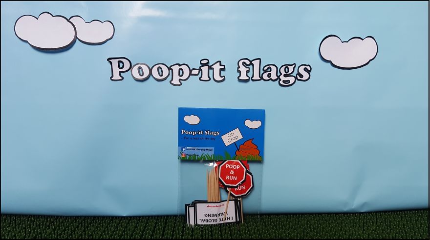 I Made These Signs For Sticking In Dog Poop I Made These Signs For Sticking In Dog Poop