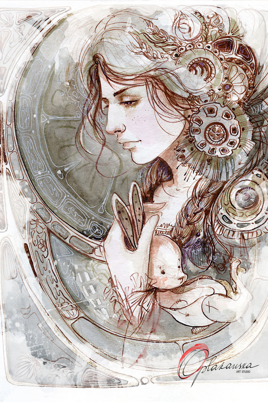 I Create My Own Fairy Tales On Paper