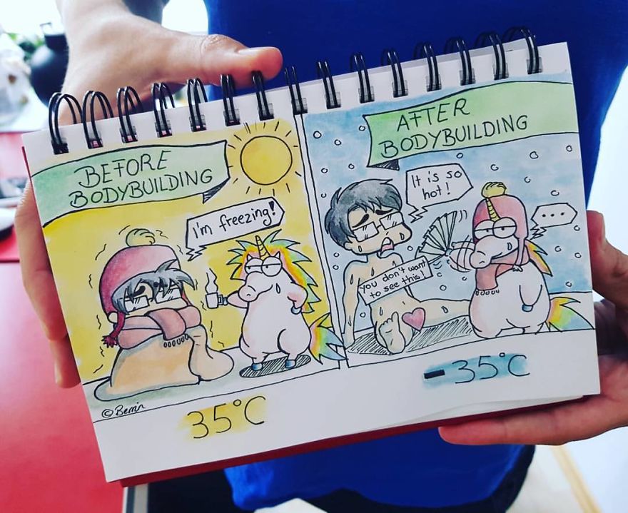 I Made A Comic About The &#8216;Fitnessunicorn&#8217; And Me