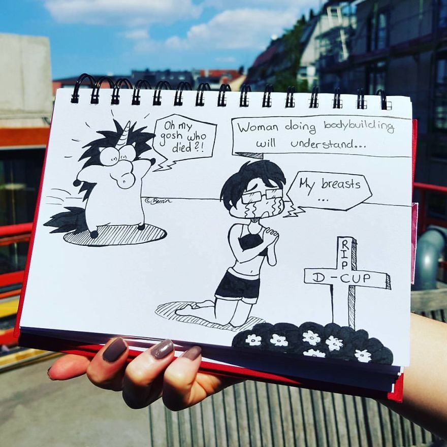 I Made A Comic About The &#8216;Fitnessunicorn&#8217; And Me