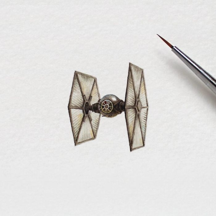 I Started Drawing Miniature Paintings Because I Did Not Have Time For Bigger Drawings And Now It&#8217;s My Passion