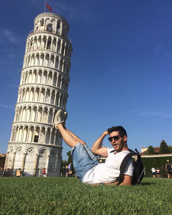 Whoever Said That Posing With The Leaning Tower Of Pisa Was Boring Clearly Hasn’t Seen These 46 Funny Pics Whoever Said That Posing With The Leaning Tower Of Pisa Was Boring Clearly Hasn’t Seen These 46 Funny Pics