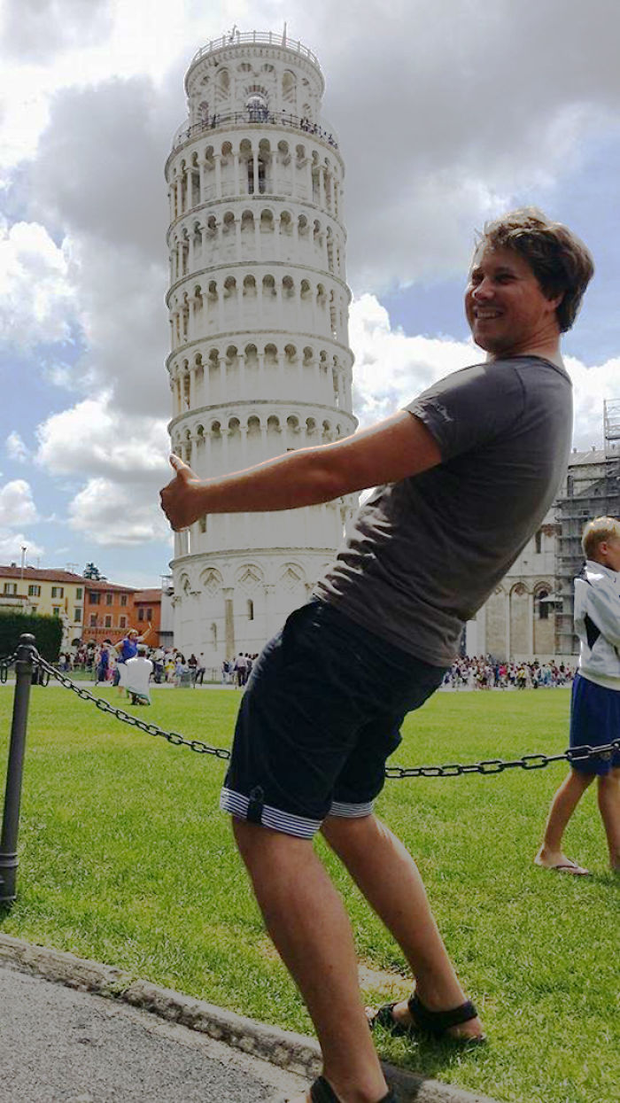 Whoever Said That Posing With The Leaning Tower Of Pisa Was Boring Clearly Hasn’t Seen These 46 Funny Pics Whoever Said That Posing With The Leaning Tower Of Pisa Was Boring Clearly Hasn’t Seen These 46 Funny Pics