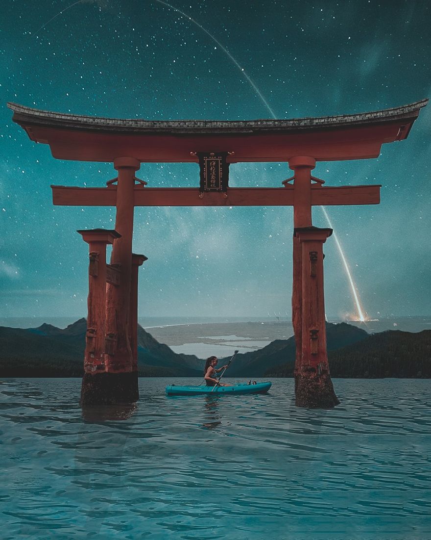 I’m A 16-Year-Old Artist Creating Blue Digital Artworks That Will Relax You I’m A 16-Year-Old Artist Creating Blue Digital Artworks That Will Relax You