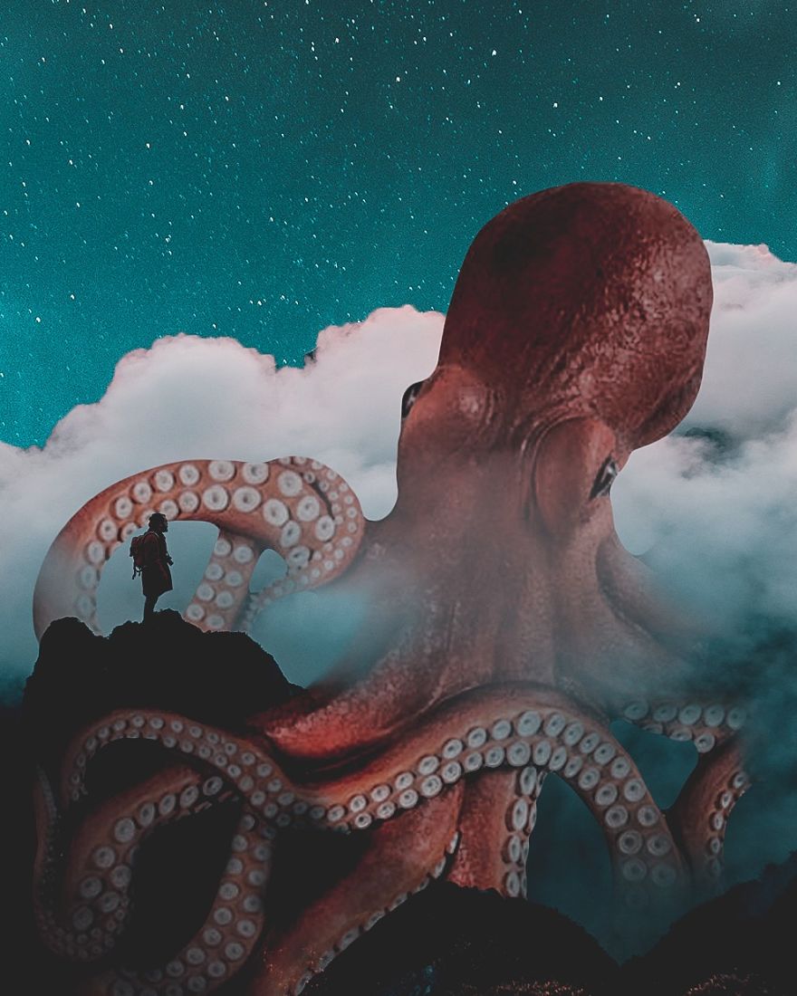 I’m A 16-Year-Old Artist Creating Blue Digital Artworks That Will Relax You I’m A 16-Year-Old Artist Creating Blue Digital Artworks That Will Relax You