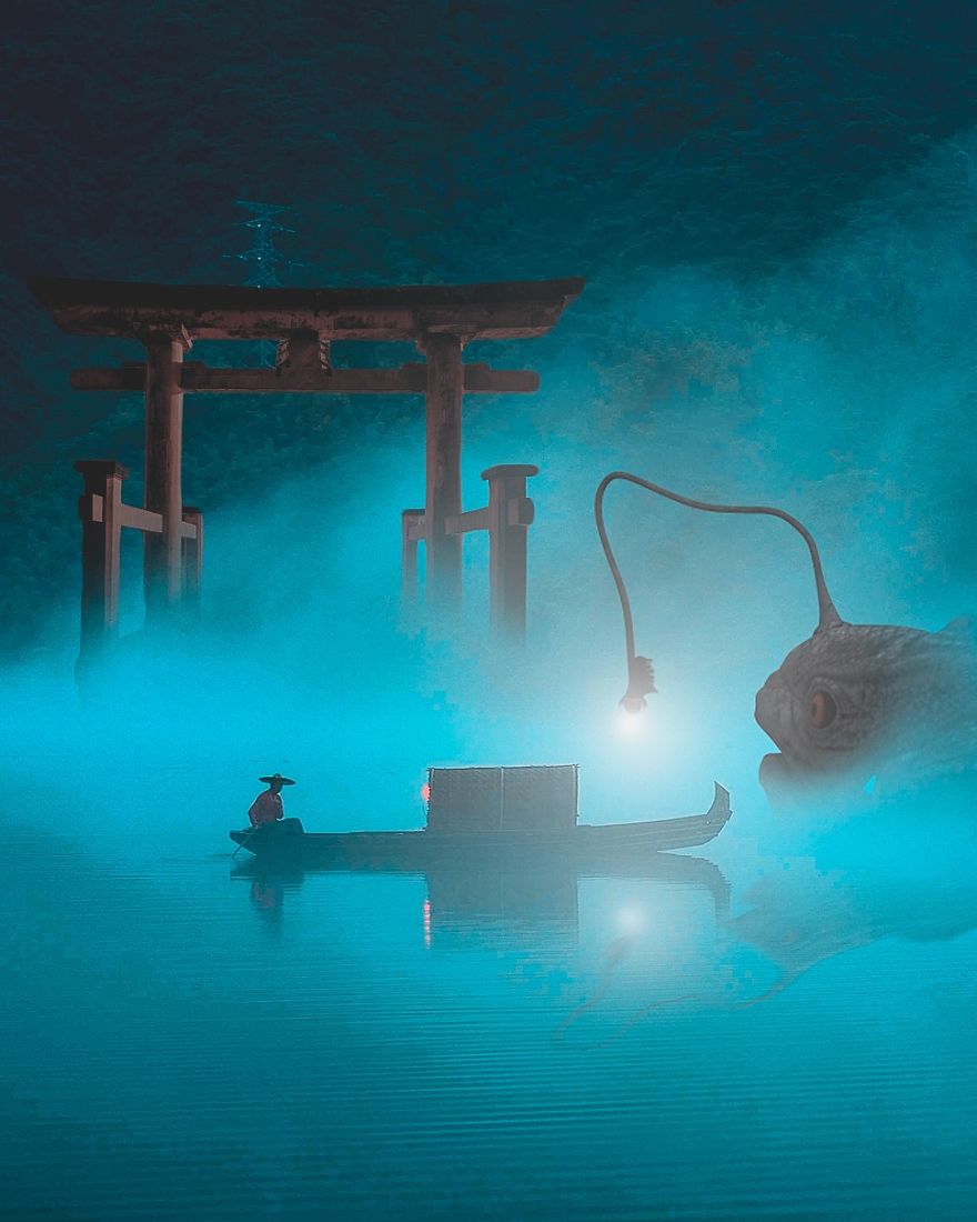 I’m A 16-Year-Old Artist Creating Blue Digital Artworks That Will Relax You I’m A 16-Year-Old Artist Creating Blue Digital Artworks That Will Relax You