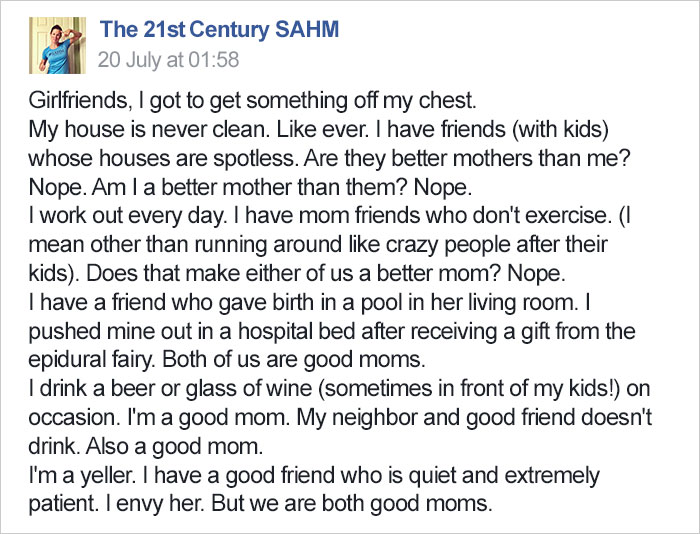 Woman Gets Fed Up With Mom-Shaming, Decides To Shut It Down With A Powerful Message Woman Gets Fed Up With Mom-Shaming, Decides To Shut It Down With A Powerful Message