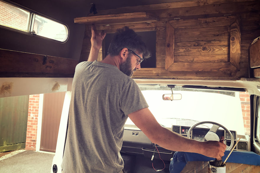 How We Transformed This Camper Van In 6 Weeks With Only £1000 How We Transformed This Camper Van In 6 Weeks With Only £1000