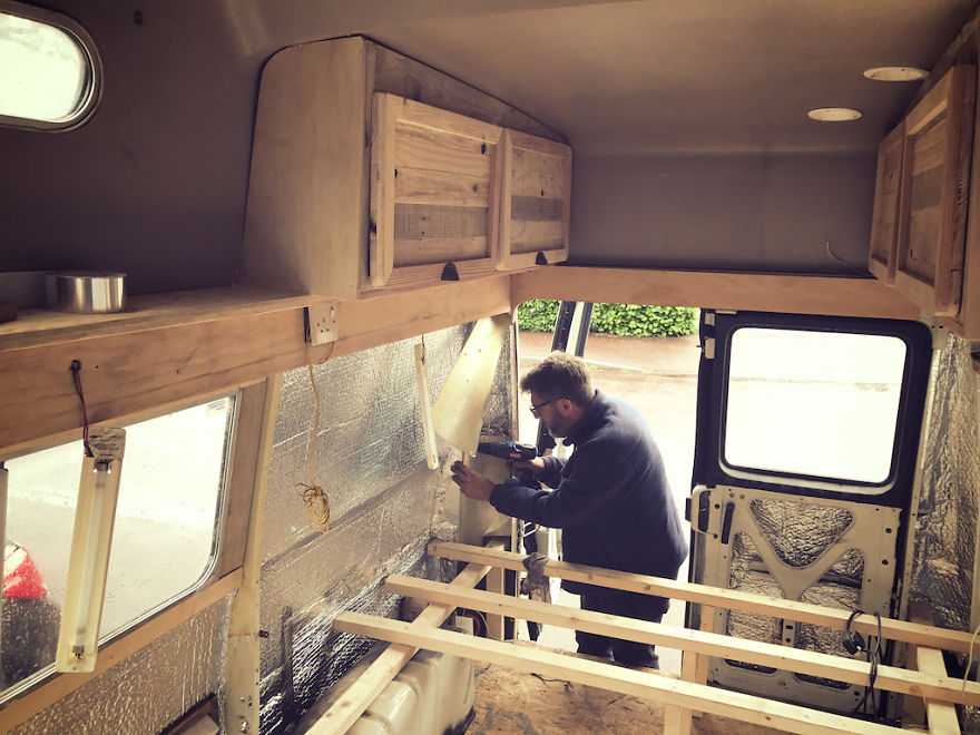 How We Transformed This Camper Van In 6 Weeks With Only £1000 How We Transformed This Camper Van In 6 Weeks With Only £1000