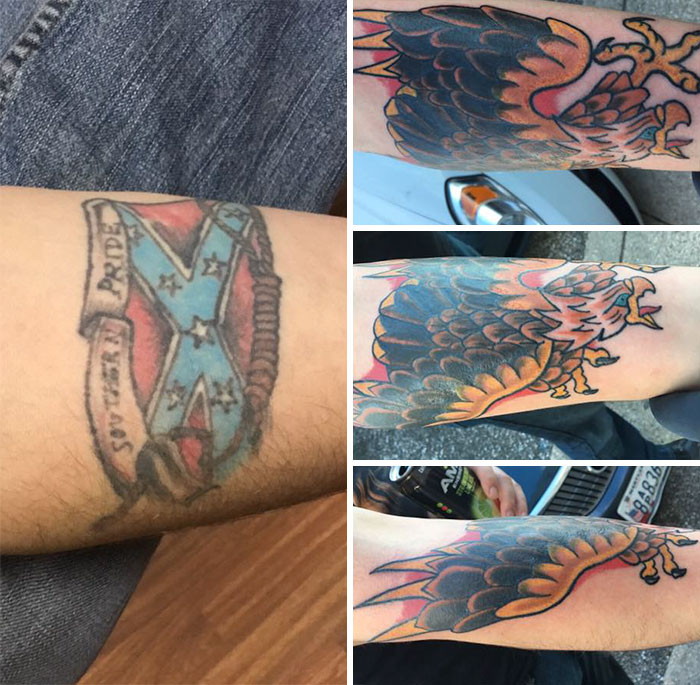 You Can Now Remove Your Racist Tattoos For Free At This Tattoo Parlor, And Here’s 10 Before &#038; After Examples