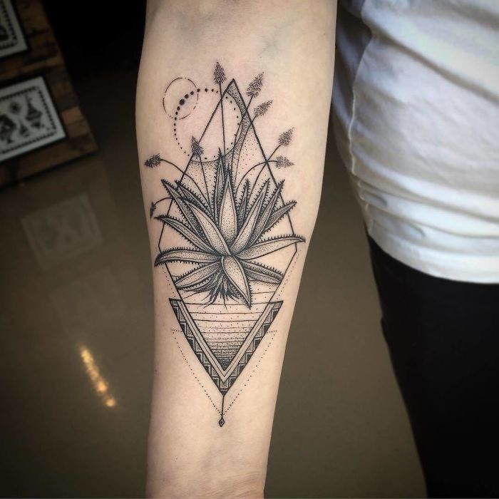 139 Awesome Succulent Tattoo Ideas For People Who Are Crazy About Succulents