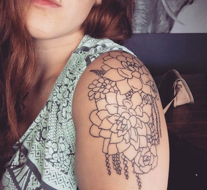 139 Awesome Succulent Tattoo Ideas For People Who Are Crazy About Succulents