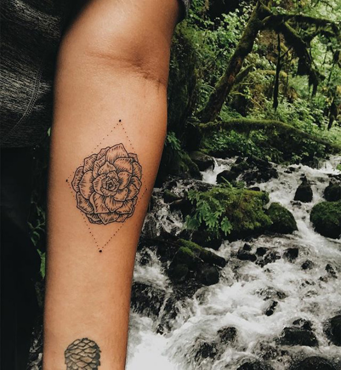 139 Awesome Succulent Tattoo Ideas For People Who Are Crazy About Succulents