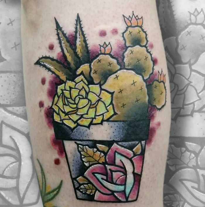 139 Awesome Succulent Tattoo Ideas For People Who Are Crazy About Succulents