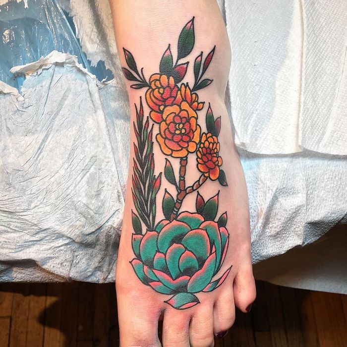 139 Awesome Succulent Tattoo Ideas For People Who Are Crazy About Succulents