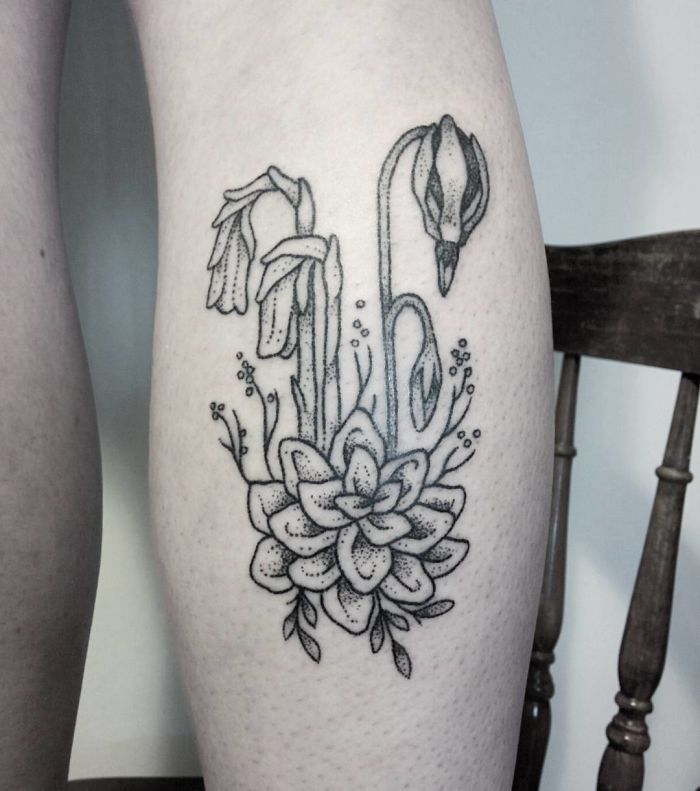 139 Awesome Succulent Tattoo Ideas For People Who Are Crazy About Succulents
