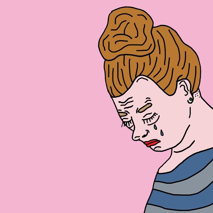 Artist Reflects A Personal Irritation And Bitterness In Her Drawings (NSFW)